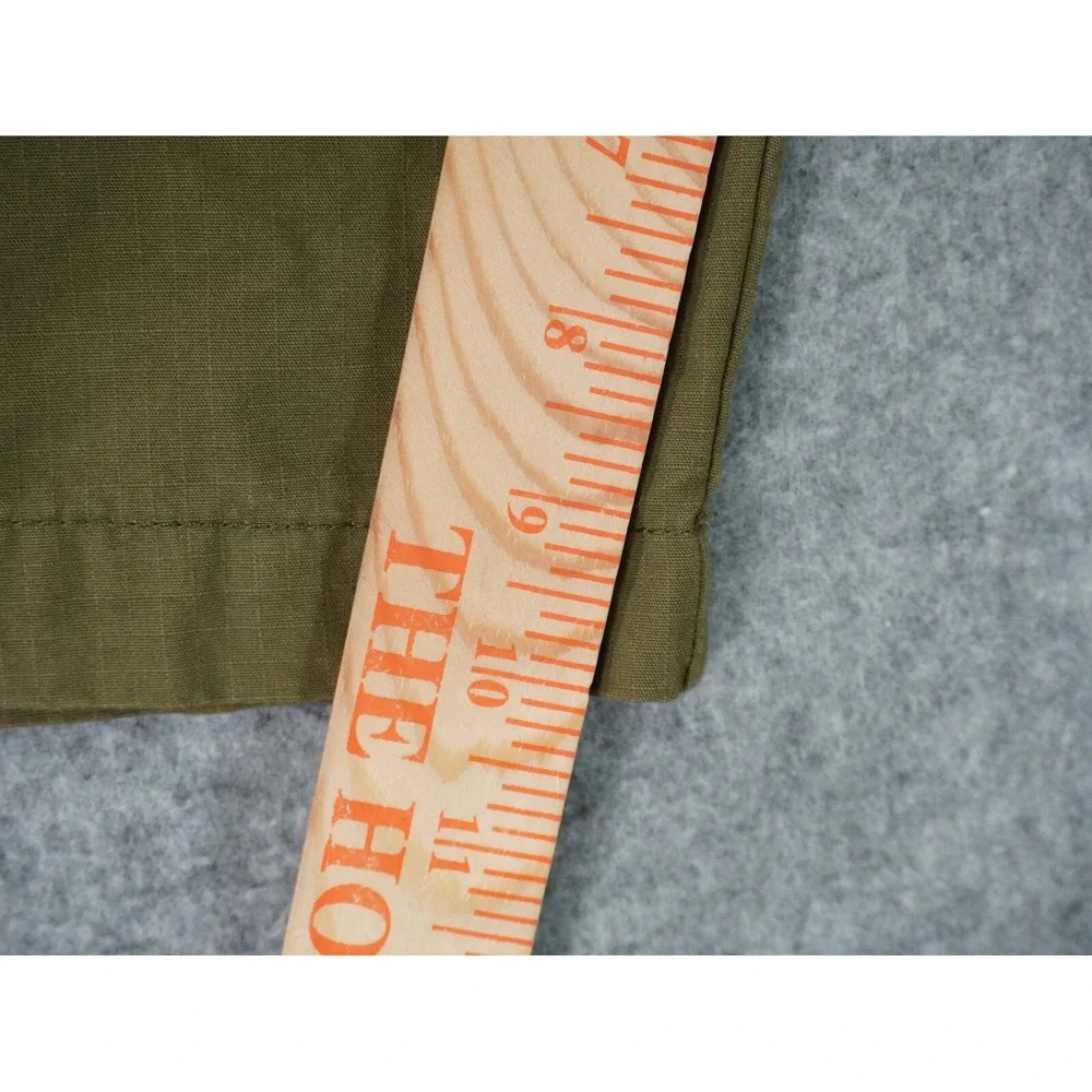 Nike Cargo Shorts Mens 34 Ripstop Olive Green Pockets Outdoor Hike Vintage Y2K‎